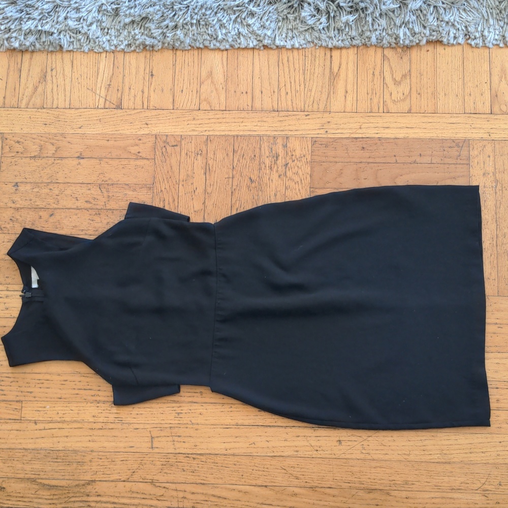 H&M size 4 black cutout dress